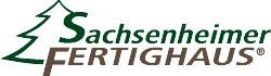 Logo von Sachsenheimer Fertighaus mit stilisierter Baumgrafik.