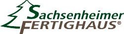 Logo der Sachsenheimer Fertighaus GmbH mit stilisierten Bäumen.